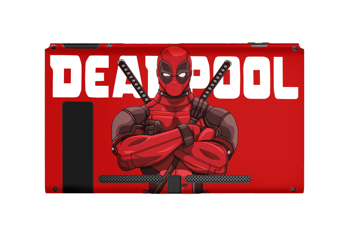 Deadpool Nintendo Switch Skin