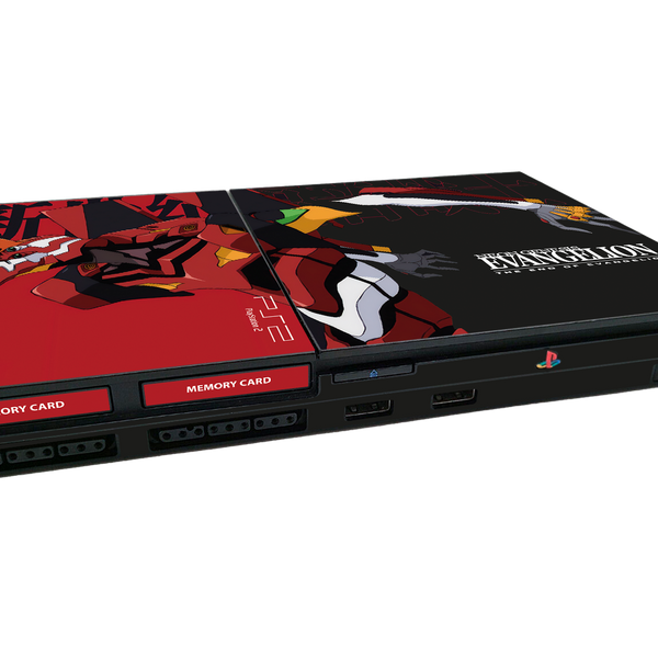 Evangelion Eva 02 Skin Playstation 2 Slim