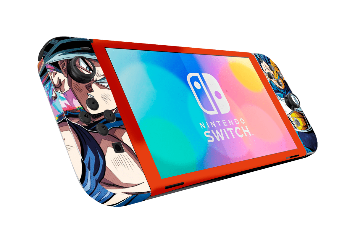 Dragon Ball Goku & Vegeta Nintendo Switch Oled (2021) Skin