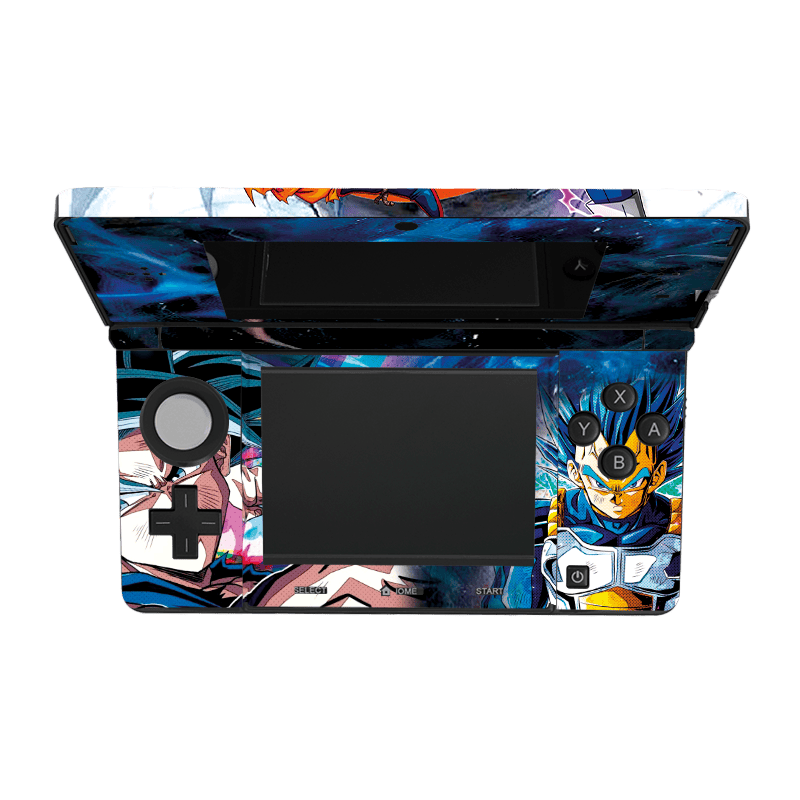 Dragon Ball Goku & Vegeta Nintendo 3DS Skin