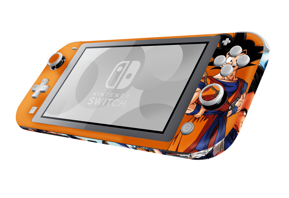 Dragon Ball Z Nintendo Switch Lite Skin