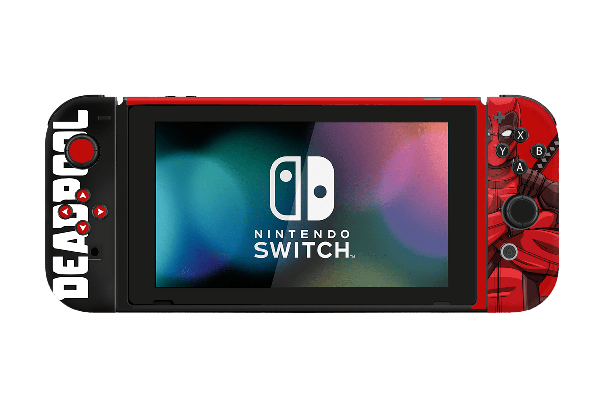 Deadpool Skin Nintendo Switch (2017) Xonebrand