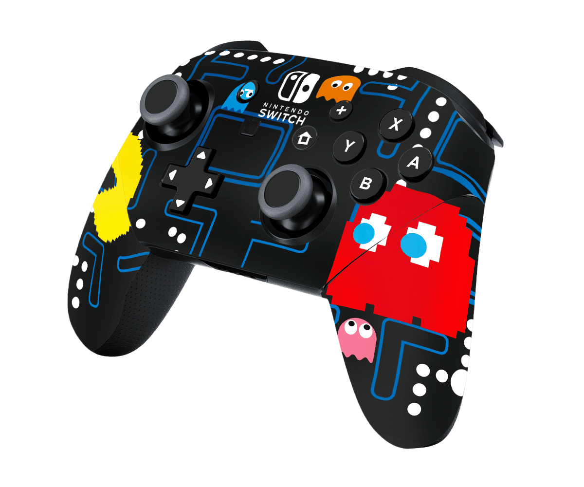 Pacman Skin Nintendo Switch Pro Controller Xonebrand
