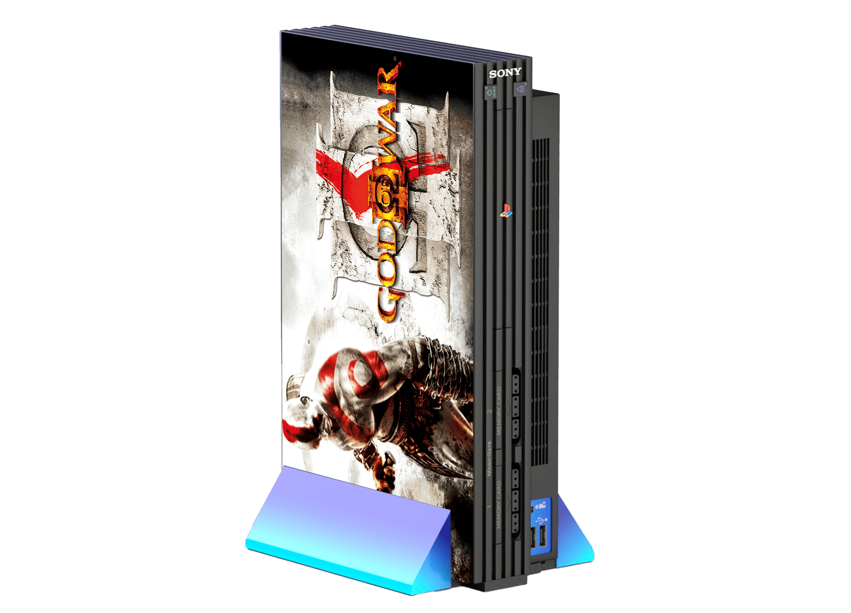 God of War 3 PS2 Fat Bundle Skin