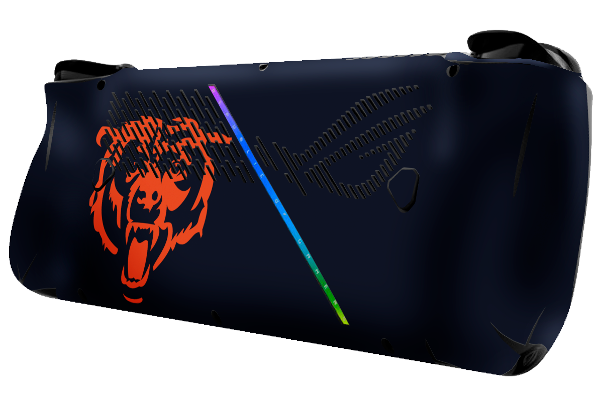 Chicago Bears Asus Rog Ally X Handheld Gaming Computer Skin