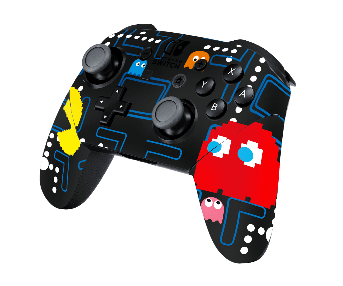 Pac-Man Nintendo Switch Pro Control Skin