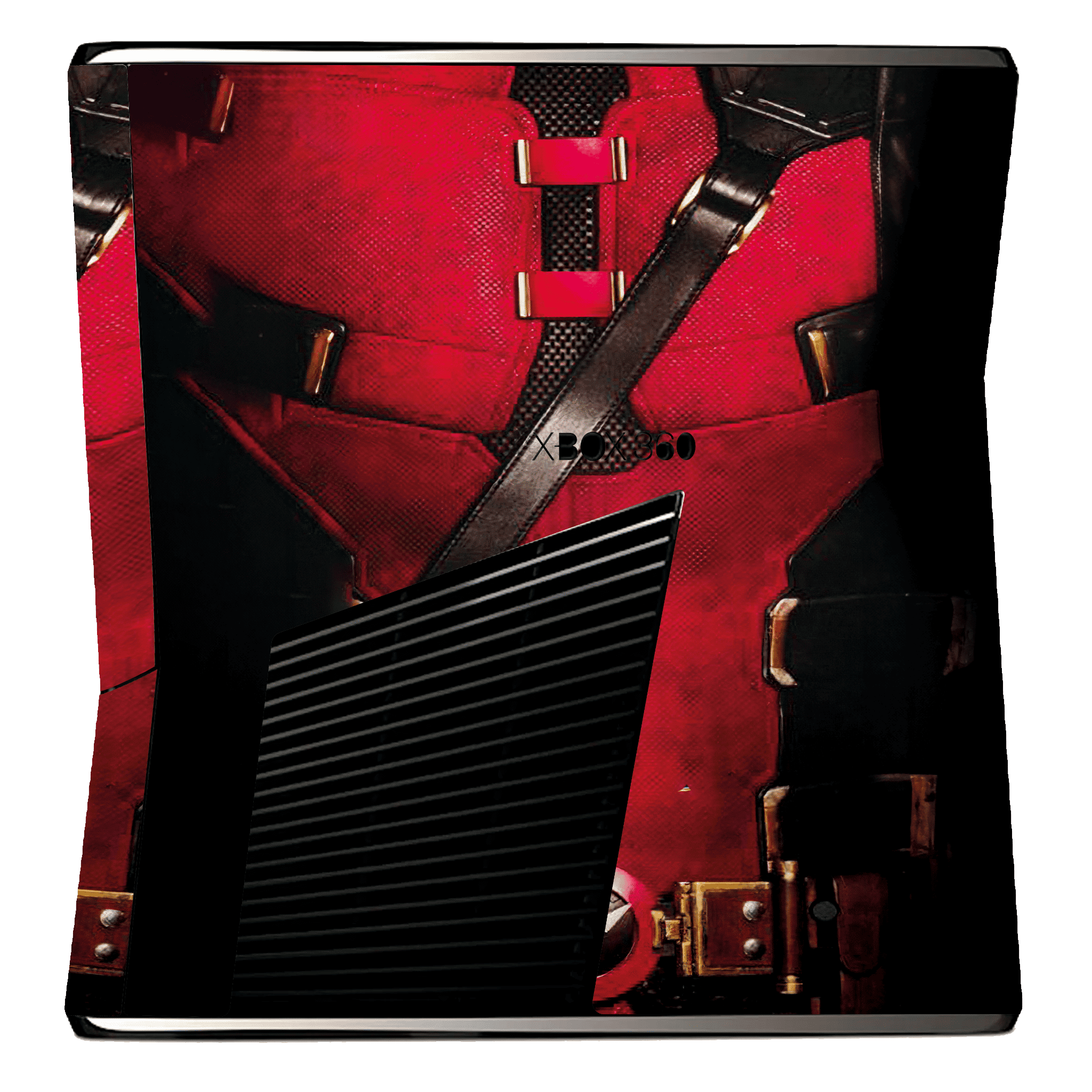 Deadpool Skin Xbox 360 Slim Xonebrand