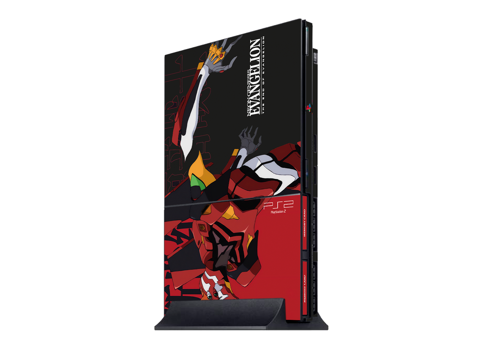Evangelion Eva 02 Skin Playstation 2 Slim