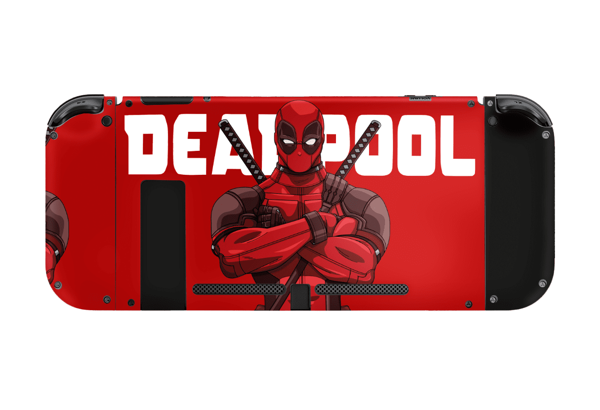 Deadpool Nintendo Switch Skin