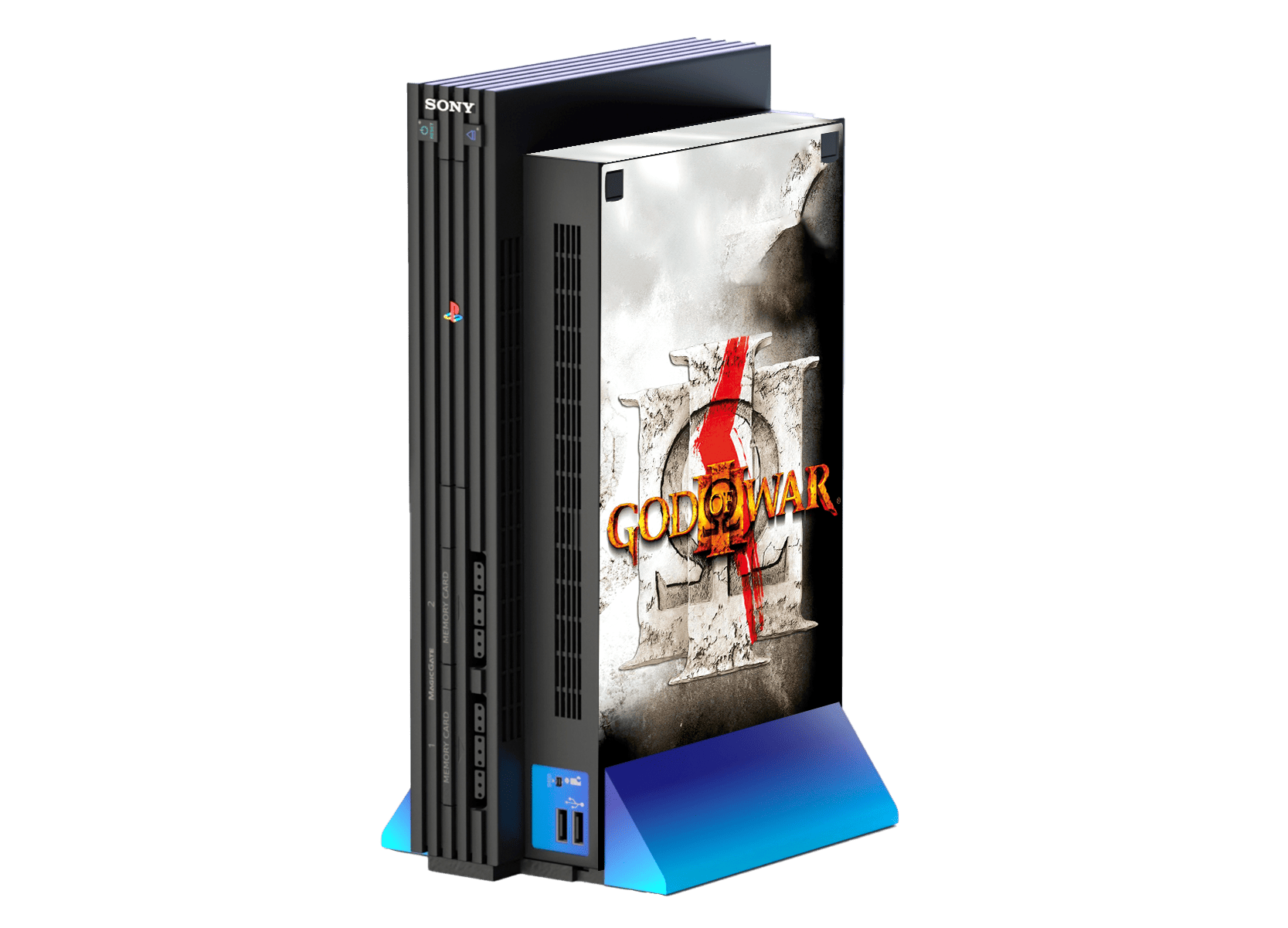 God of War 3 PS2 Fat Bundle Skin