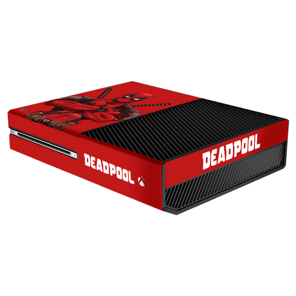 Deadpool Skin Xbox One Fat
