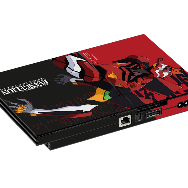 Evangelion Eva 02 Skin Playstation 2 Slim