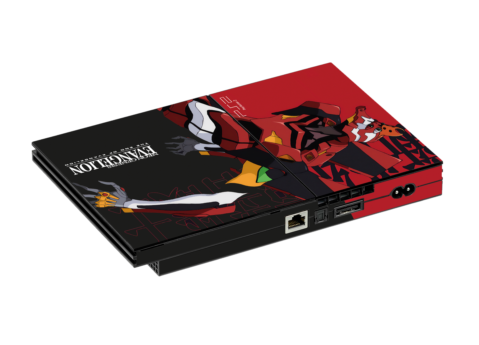 Evangelion Eva 02 Skin Playstation 2 Slim