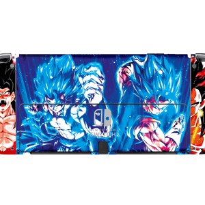 Dragon Ball Goku & Vegeta Nintendo Switch Oled (2021) Skin