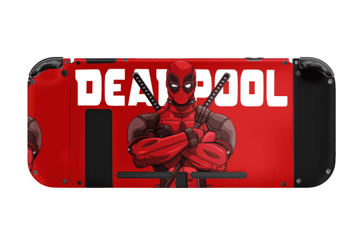 Deadpool Skin Nintendo Switch (2017) Xonebrand