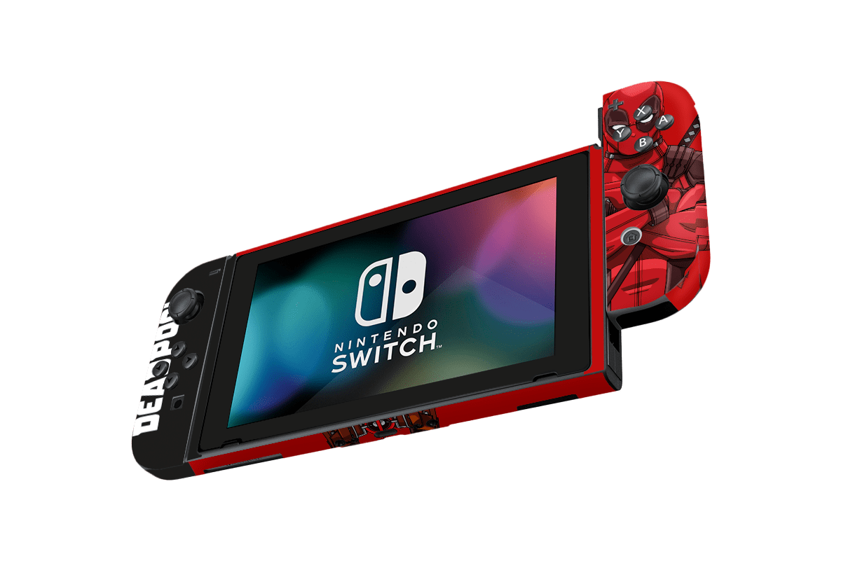 Deadpool Nintendo Switch Skin