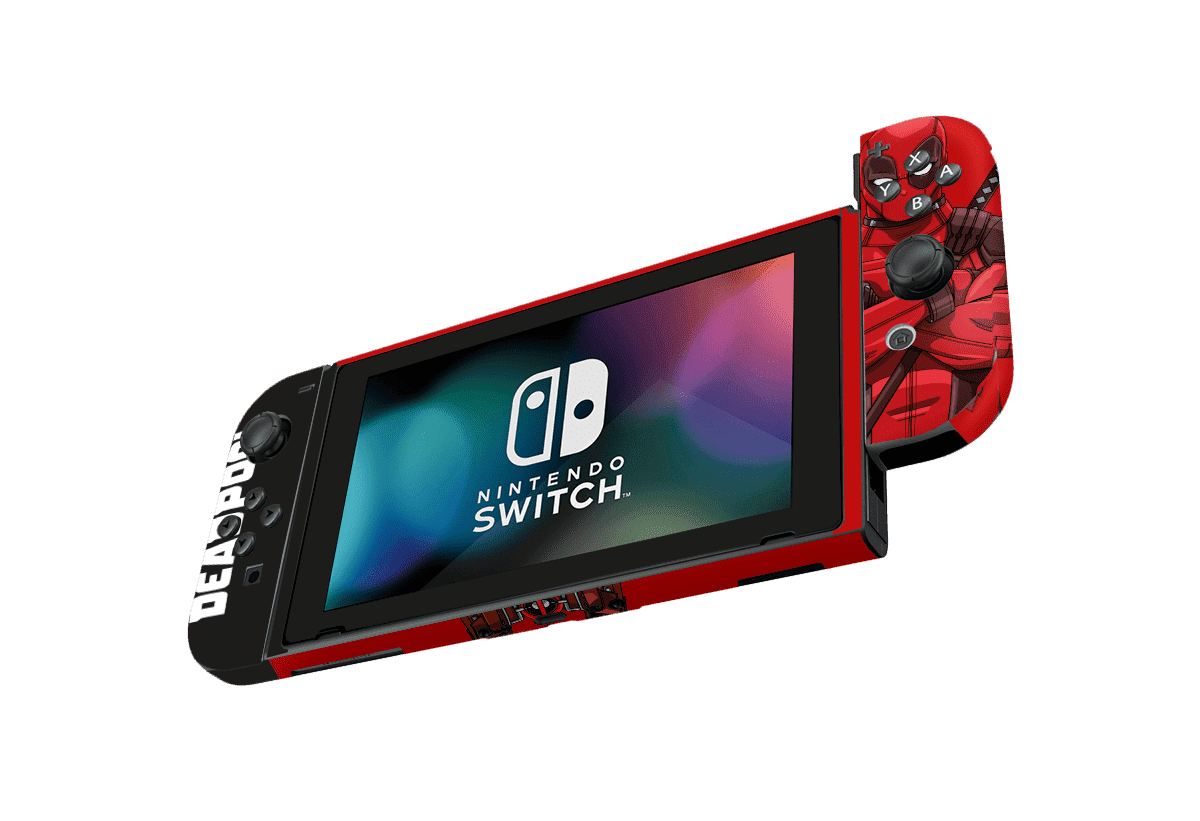 Deadpool Skin Nintendo Switch (2017) Xonebrand