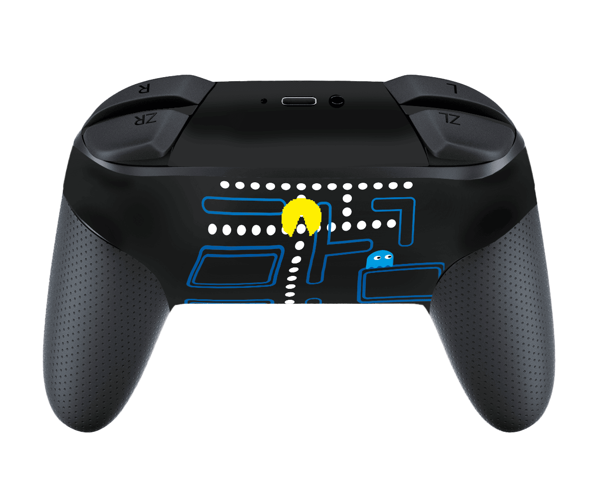 Pacman Skin Nintendo Switch Pro Controller Xonebrand