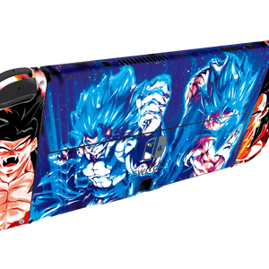 Dragon Ball Goku & Vegeta Nintendo Switch Oled (2021) Skin