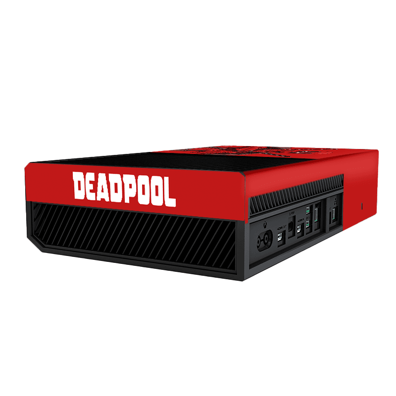 Deadpool Skin Xbox One Fat