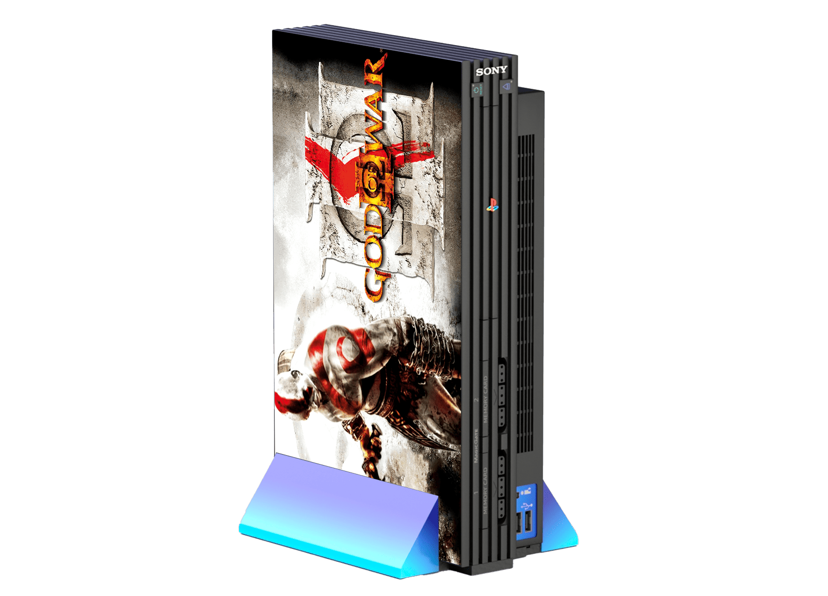 God of War Skin Playstation 2 Fat