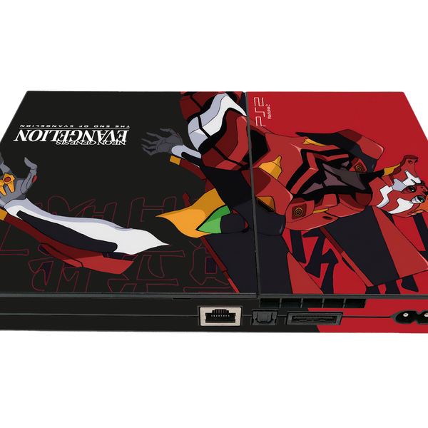 Evangelion Eva 02 Skin Playstation 2 Slim