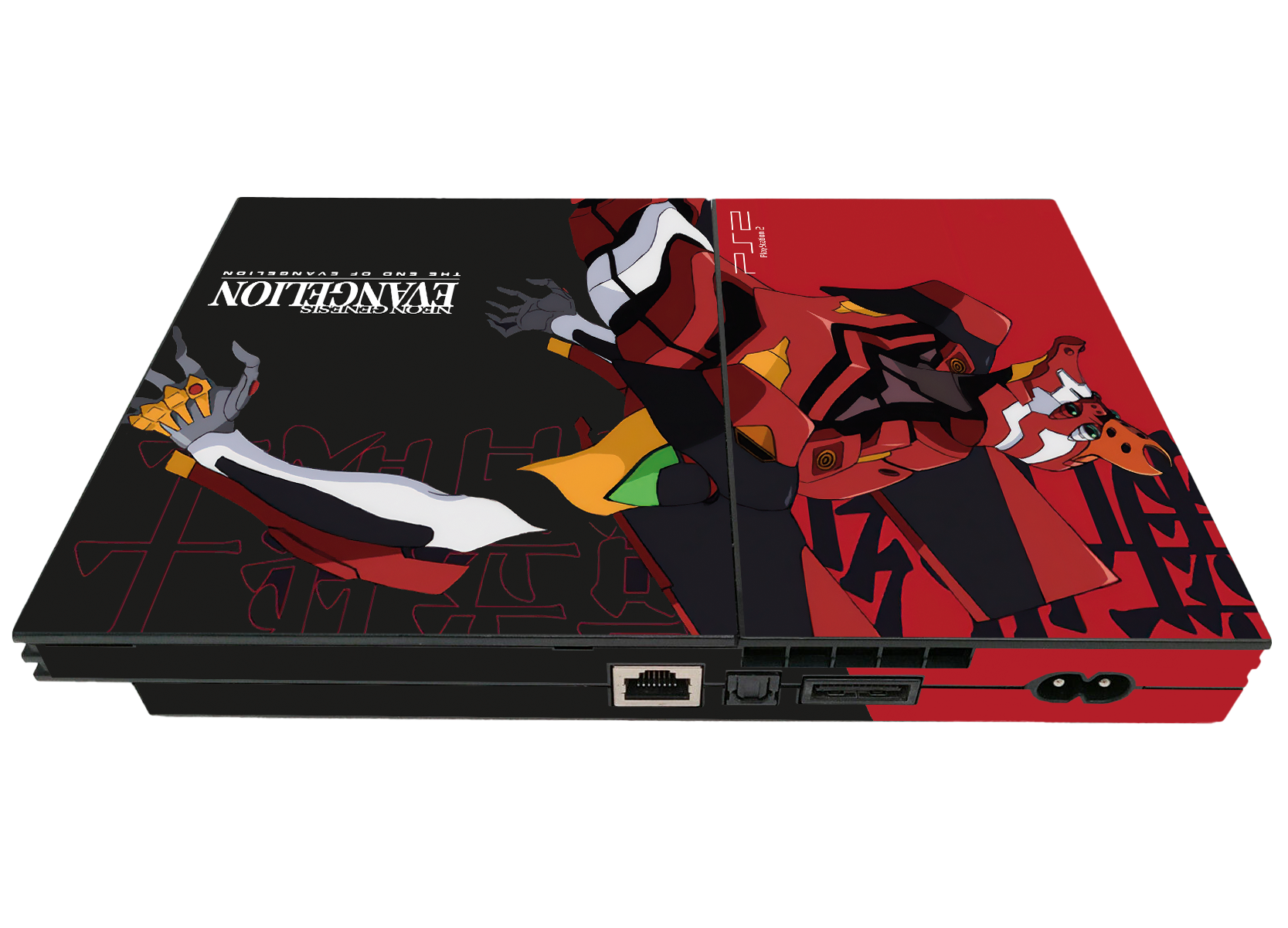 Evangelion Eva 02 Skin Playstation 2 Slim