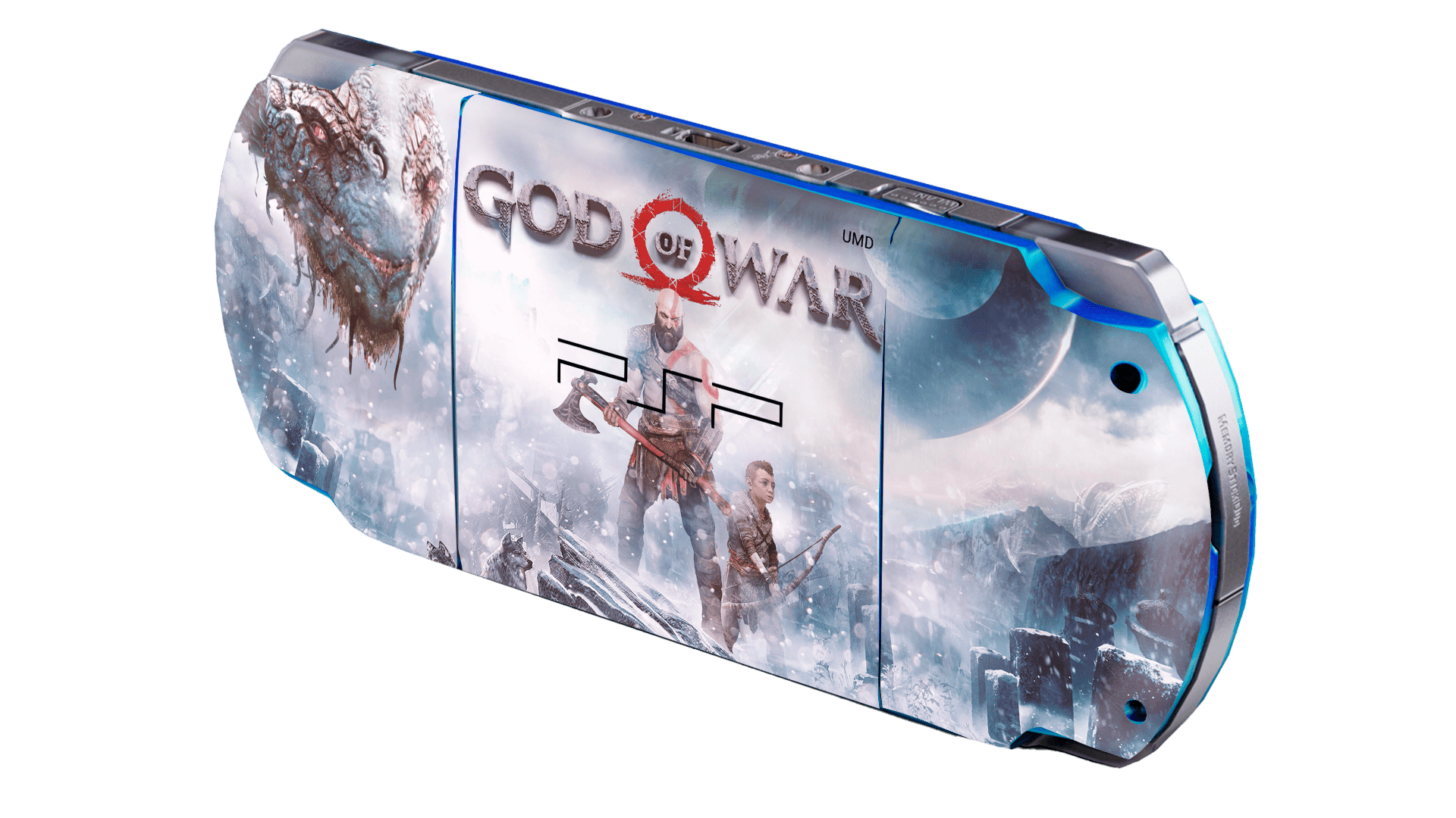 God of War Ragnarok Skin Playstation Portable (PSP) Xonebrand