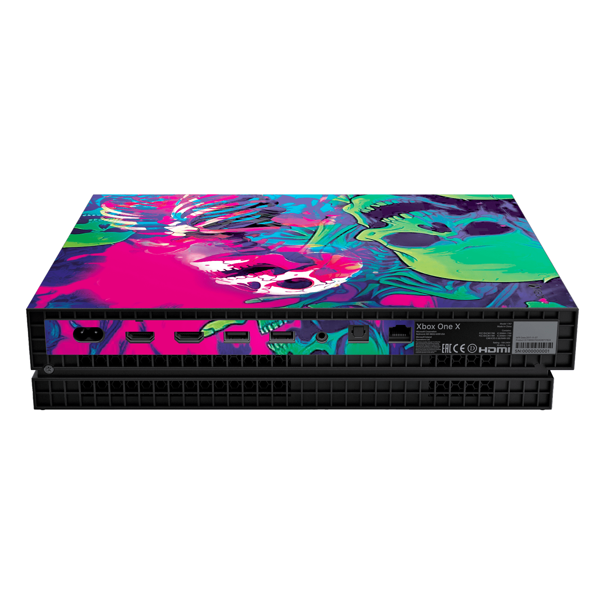 Calaveras Xbox One X Bundle Skin