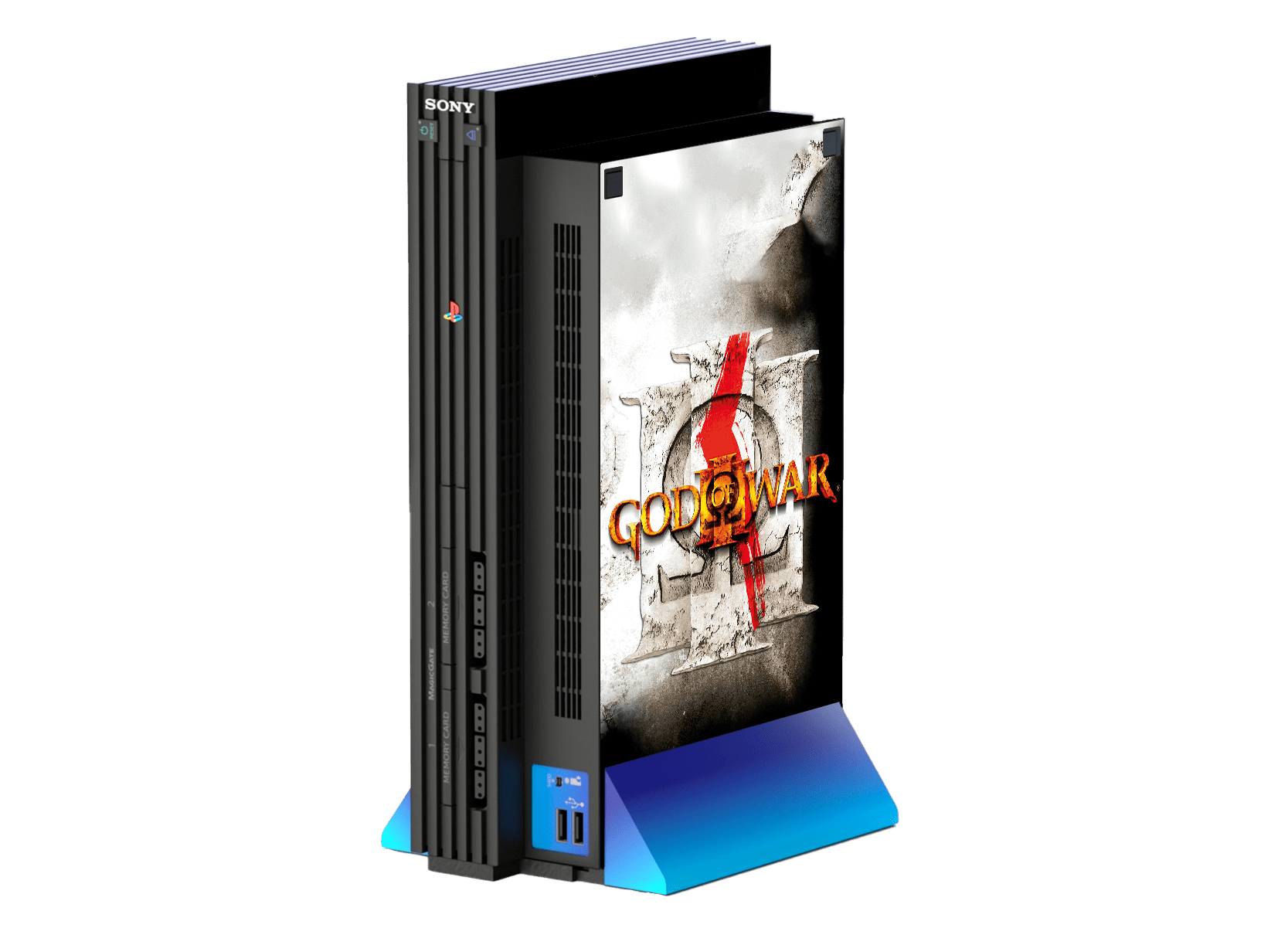 God of War PS2 Fat Bundle Skin