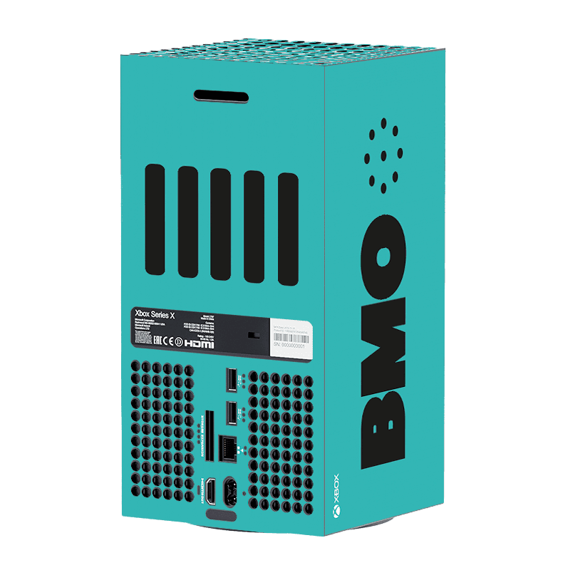 BMO Xbox Series X Skin Xonebrand