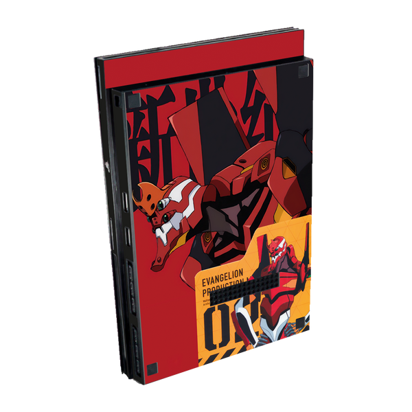 Evangelion Eva 02 Skin Playstation 2 Slim