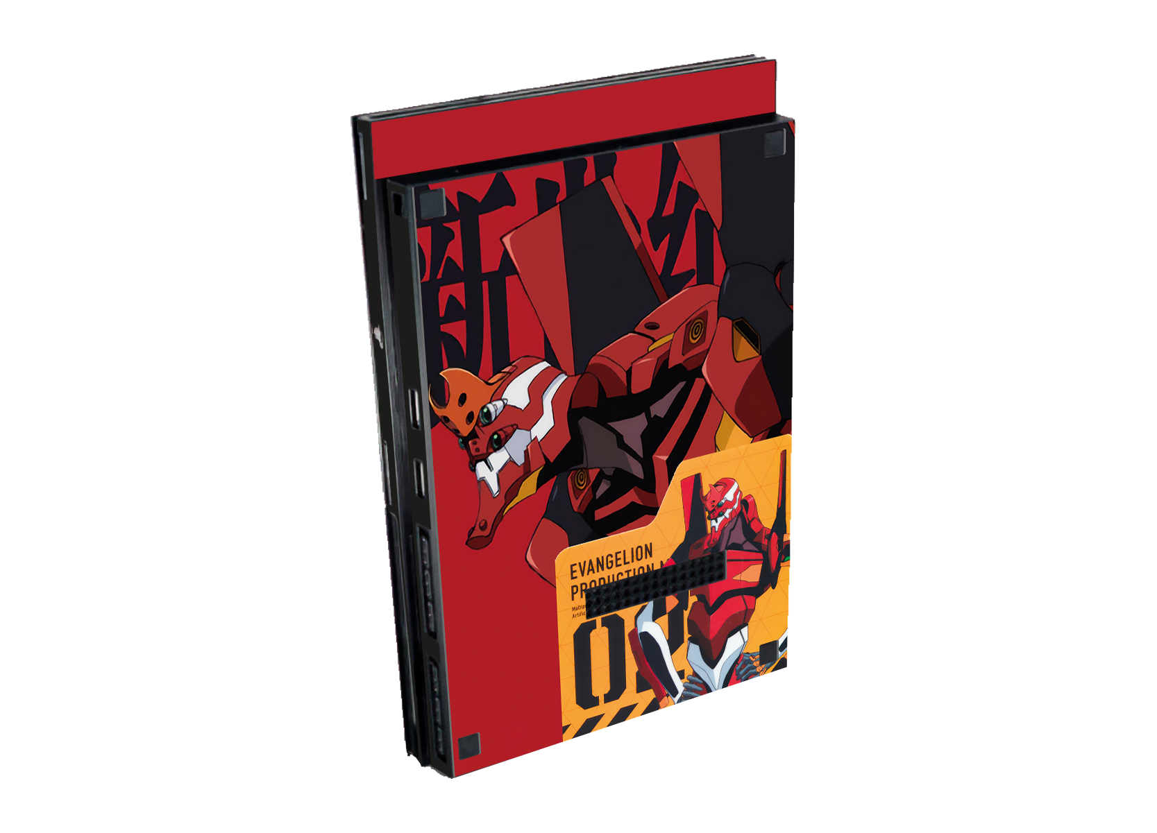 Evangelion Eva 02 Skin Playstation 2 Slim