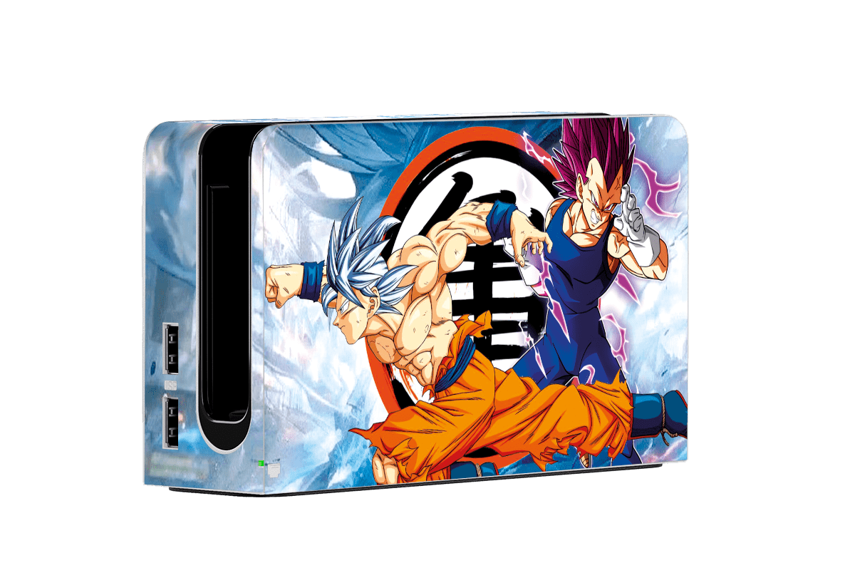 Dragon Ball Goku & Vegeta Nintendo Switch Oled (2021) Skin