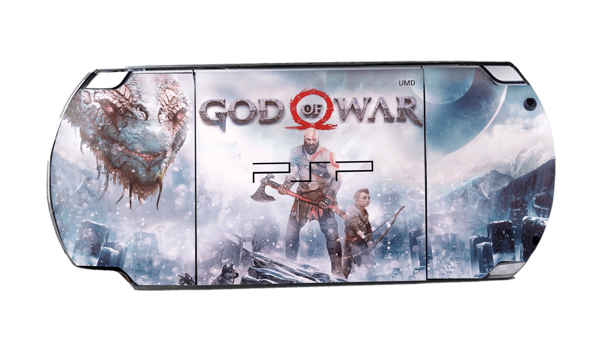 God of War Ragnarok Skin Playstation Portable (PSP) Xonebrand