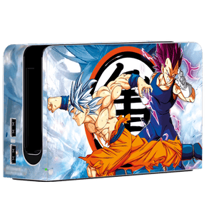 Dragon Ball Goku & Vegeta Nintendo Switch Oled (2021) Skin