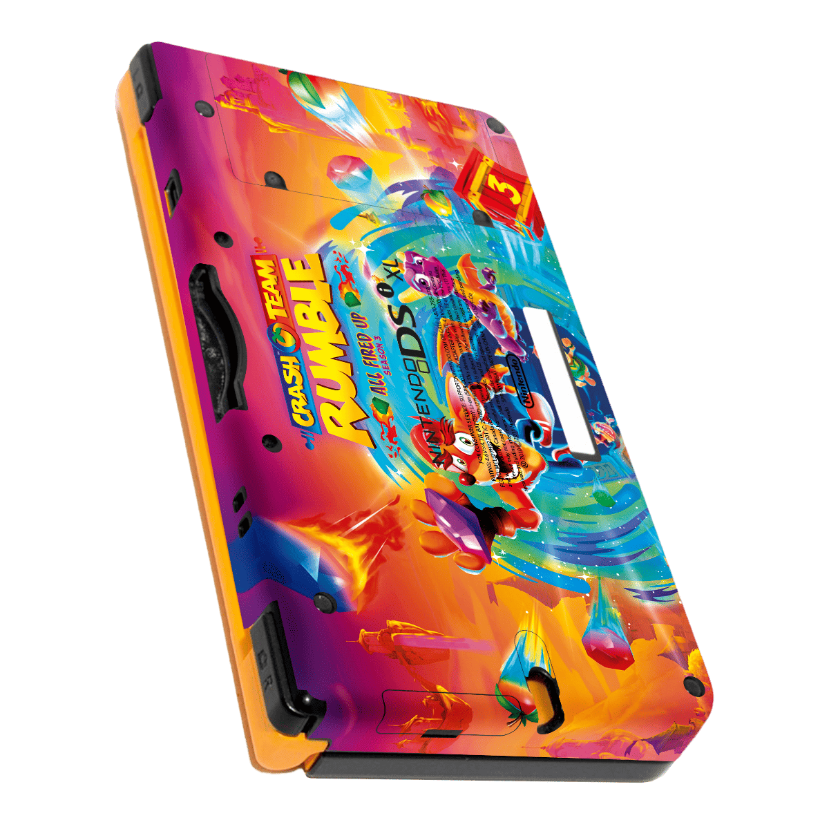 Crash Nintendo DSI XL 2010 Skin