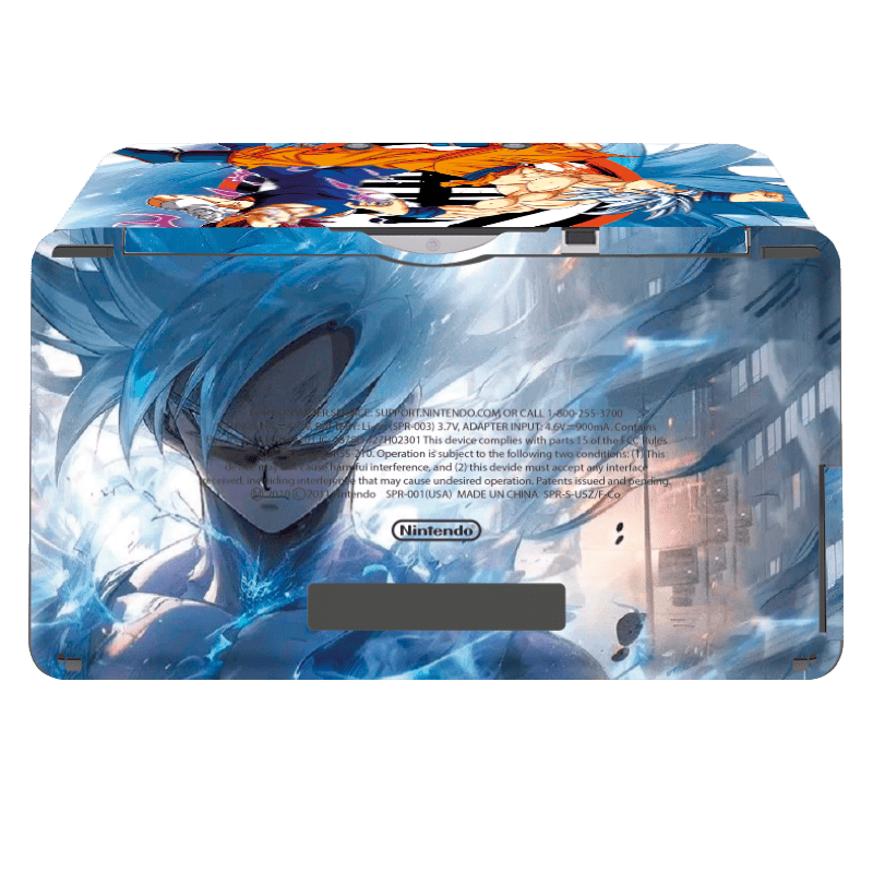 Dragon Ball Goku & Vegeta Nintendo 3DS Skin