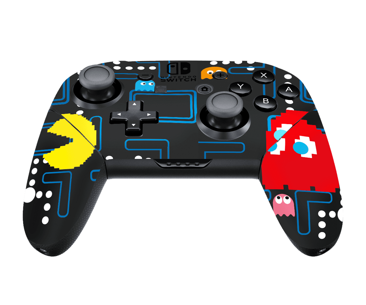 Pac-Man Nintendo Switch Pro Control Skin