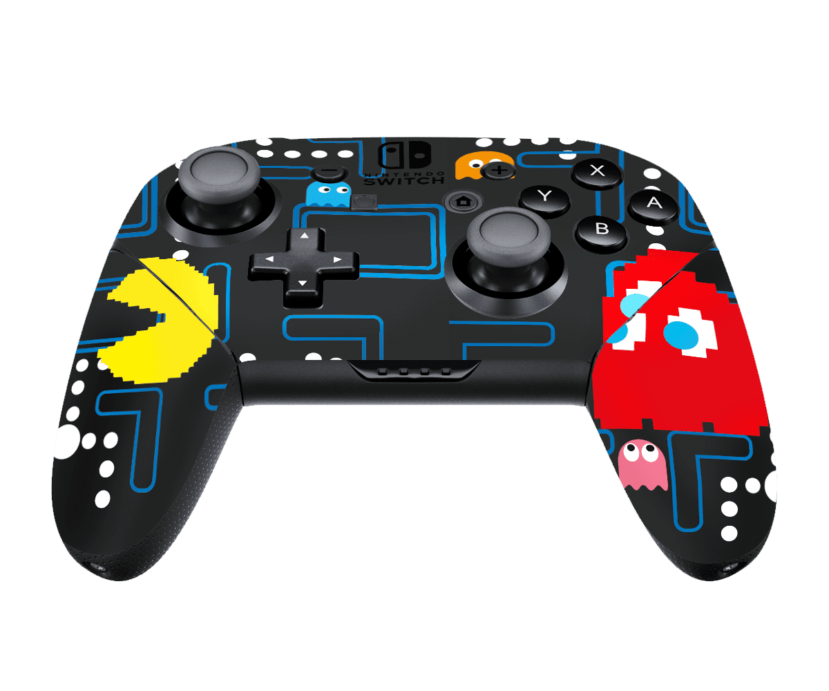 Pacman Skin Nintendo Switch Pro Controller