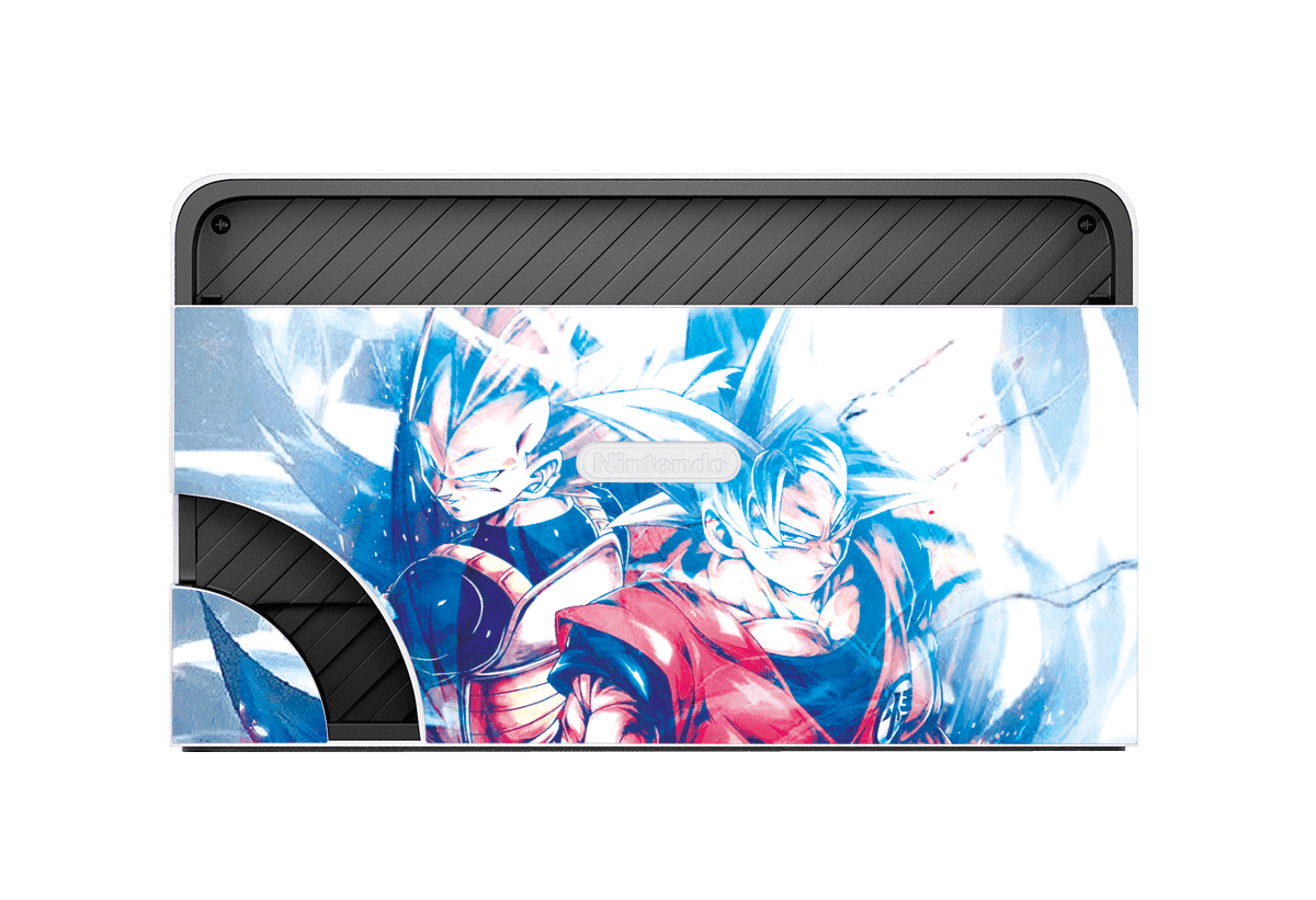 Dragon Ball Goku &amp; Vegeta Nintendo Switch Oled (2021) Skin