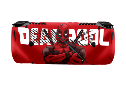 Deadpool Asus Rog Ally X Handheld Gaming Computer Skin