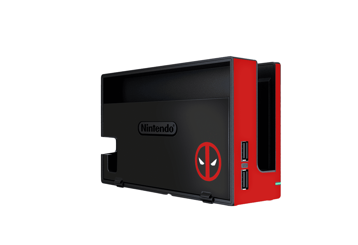 Deadpool Skin Nintendo Switch (2017) Xonebrand