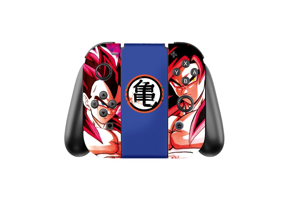 Dragon Ball Goku &amp; Vegeta Nintendo Switch Oled (2021) Skin