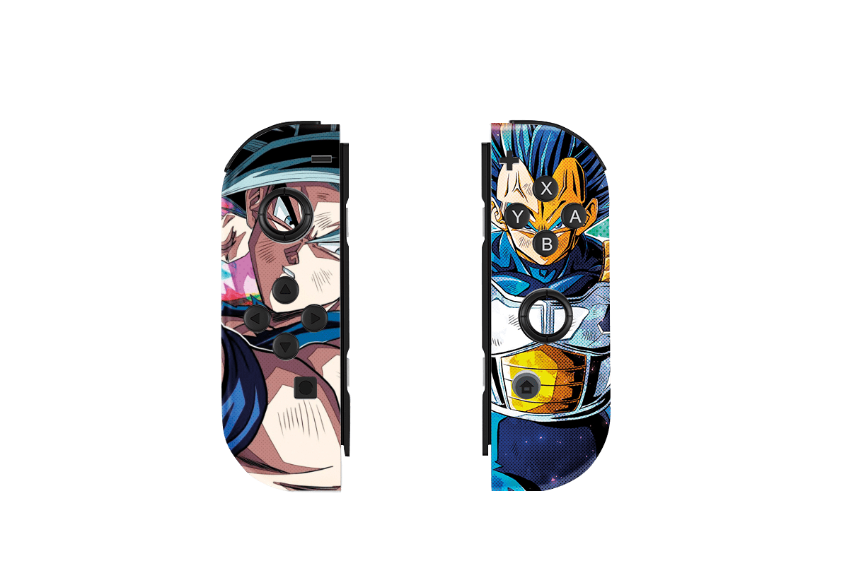 Dragon Ball Goku & Vegeta Nintendo Switch Oled (2021) Skin