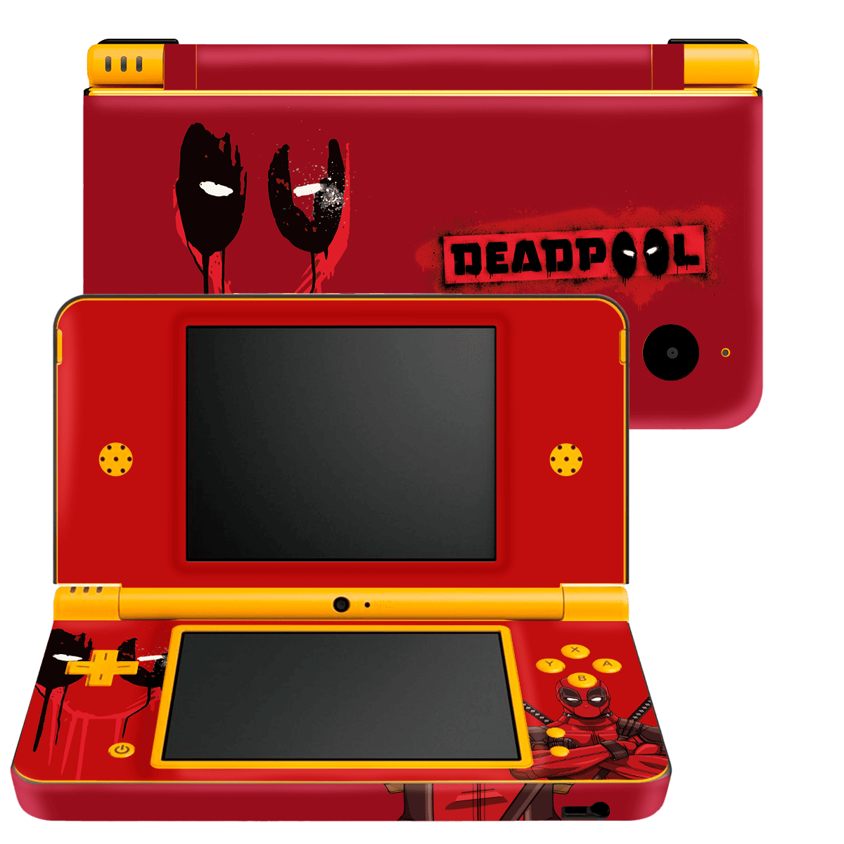 Deadpool Nintendo DSI XL 2010 Skin