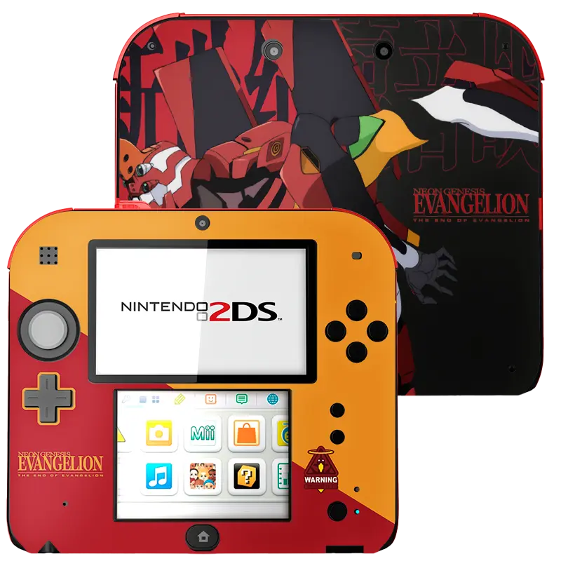 Skin para Nintendo 2Ds edición Evangelion eva 02 – Xonebrand