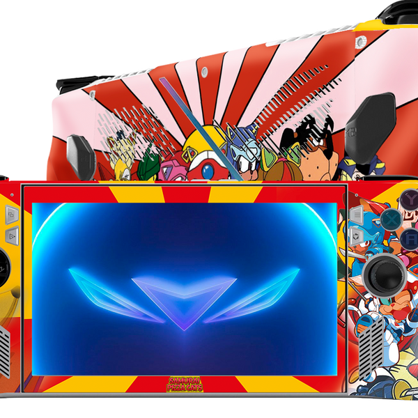 Skin Gatos Samurais para Asus ROG Ally de Xone Brand