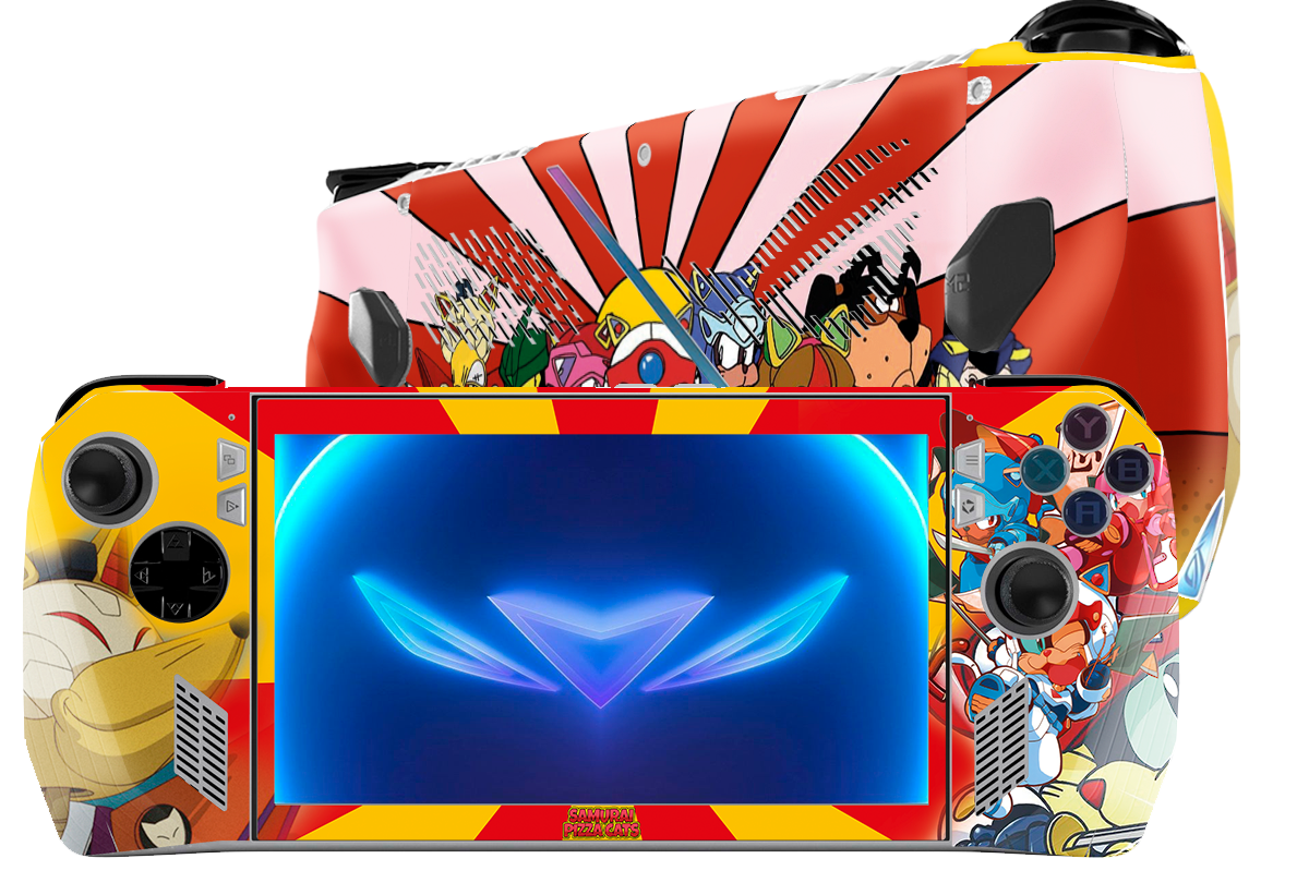 Skin Gatos Samurais para Asus ROG Ally de Xone Brand