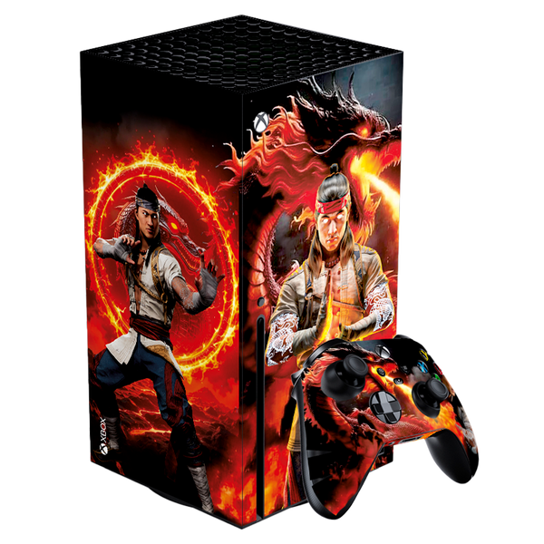 Mortal Kombat Liu Kang Skin Xbox Series X Xonebrand